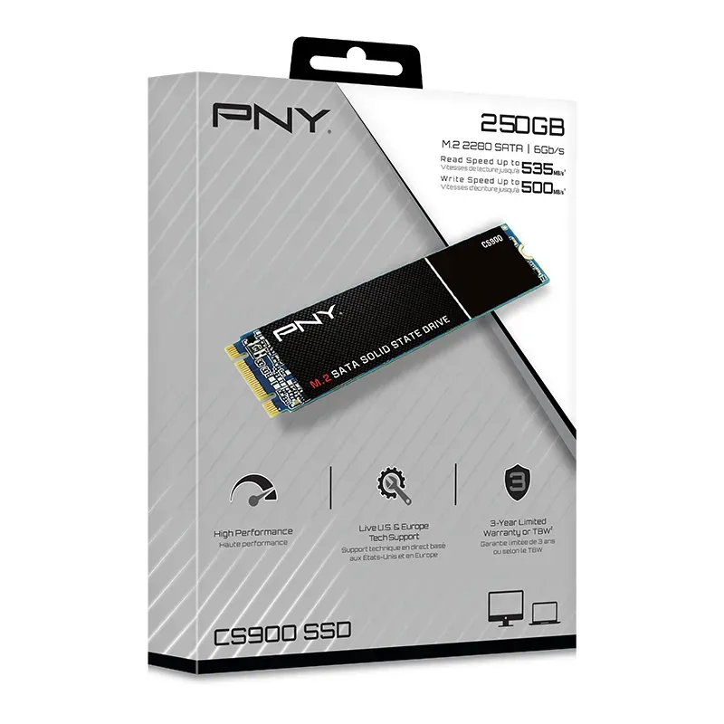 PNY SSD 250GB CS900 M.2 2280